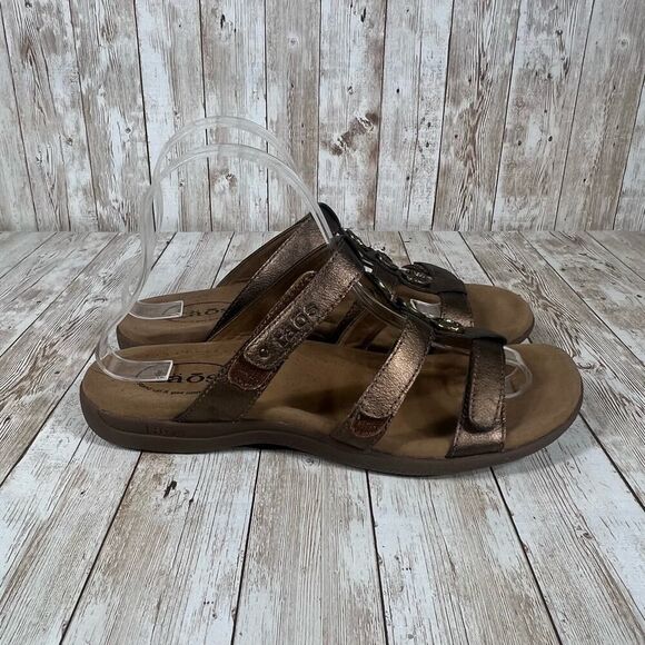 Taos Shoes - Taos prize 4 bronze‎ sandal Womens 9